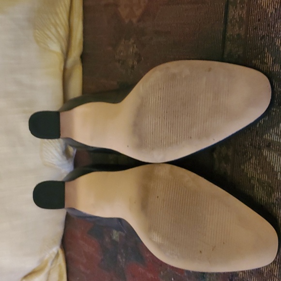 Ros Hommerson  Black Leather Pumps 8 1/2 - Picture 4 of 9